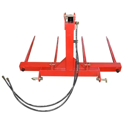 Furca spate hidraulica pentru incarcat baloti 250kg cu 4 tepuse 800mm - imagine 4