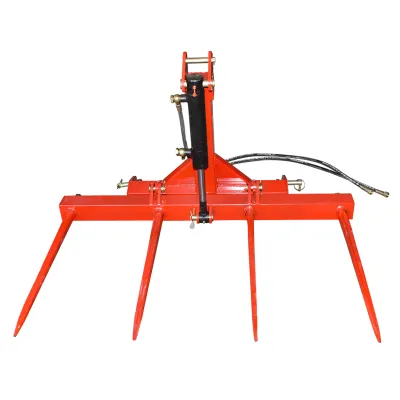 Furca spate hidraulica pentru incarcat baloti 250kg cu 4 tepuse 800mm - imagine 3
