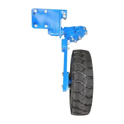 Roata cu brat, anvelopa industriala 650/10 pentru plug reversibil hidraulic - imagine 4