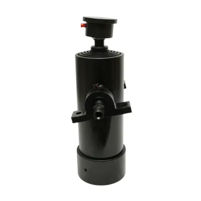 Cilindru hidraulic basculare remorca 6 Tone cu 5 trepte cursa 1370mm Breckner Germany - imagine 5
