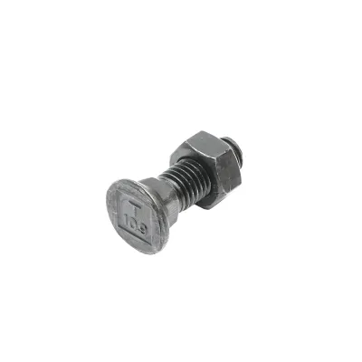 Surub brazdar cu piulita M12x40mm cu cap patrat  - imagine 3