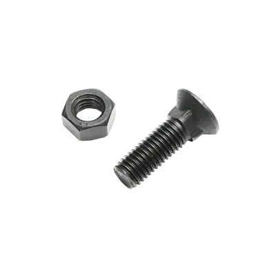 Surub brazdar cu piulita M12x40mm cu cap patrat  - imagine 2