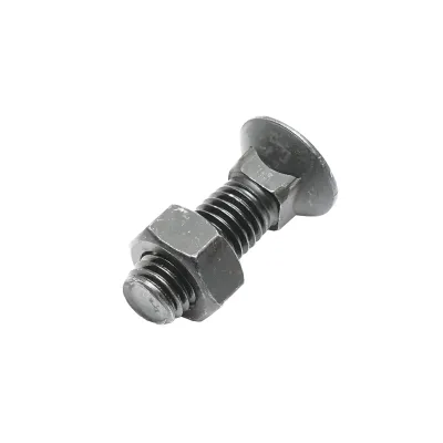 Surub brazdar cu piulita M12x40mm cu cap patrat 