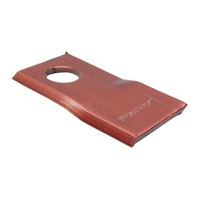 Lama torsionata, sens de rotatie dreapta pentru cositoare rotativa 100x50x4mm 21mm Breckner Germany - imagine 2