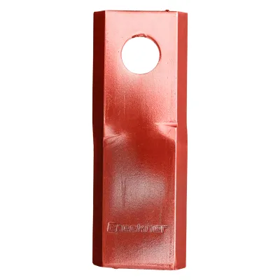 Lama torsionata, sens de rotatie dreapta pentru cositoare rotativa 123x45x4mm 18,2mm Breckner Germany