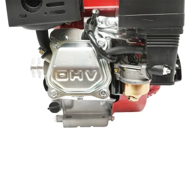 Motor pe benzina cu fulie 7.5CP, 4 timpi, ax cu pana 20mm pornire sfoara Breckner Germany - imagine 5