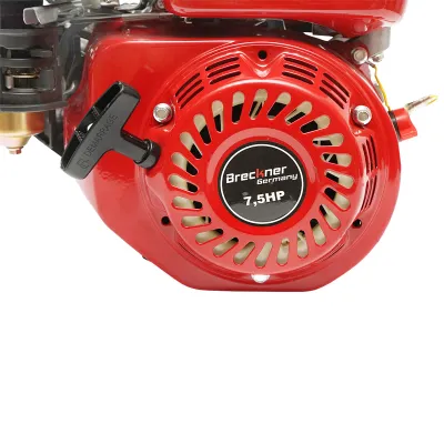Motor pe benzina cu fulie 7.5CP ax cu pana  19mm Breckner Germany - imagine 6