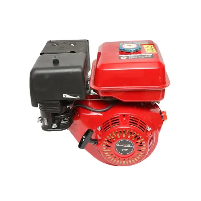 Motor pe benzina 9CP, 4 timpi, ax cu pana 25mm pornire sfoara Breckner Germany - imagine 4
