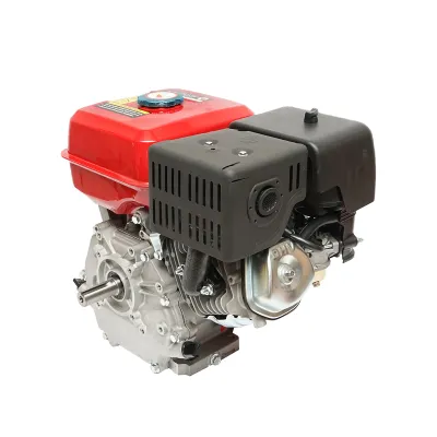 Motor pe benzina 9CP, 4 timpi, ax cu pana 25mm pornire sfoara Breckner Germany - imagine 7