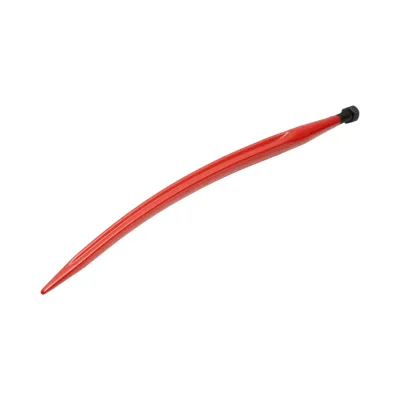 Tepusa arcuita profil T dublu 680mm pentru furca incarcat baloti M22x1.5mm - imagine 2