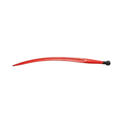 Tepusa arcuita profil T dublu 680mm pentru furca incarcat baloti M22x1.5mm