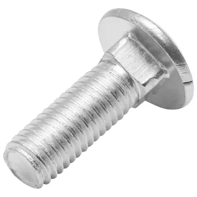 Set 50 buc surub zincat pentru plug DIN 603 M12x35mm - imagine 2