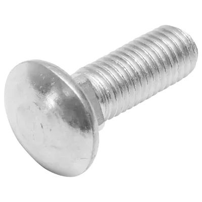 Set 50 buc surub zincat pentru plug DIN 603 M12x35mm - imagine 3