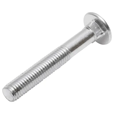 Set 50 buc surub zincat pentru plug DIN 603 M12x80mm - imagine 2