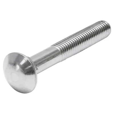 Set 50 buc surub zincat pentru plug DIN 603 M12x80mm - imagine 3