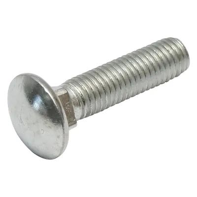 Set 50 buc surub zincat pentru plug DIN 603 M10x40mm - imagine 3