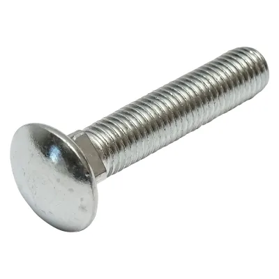 Set 50 buc surub zincat pentru plug DIN 603 M14x70mm - imagine 3
