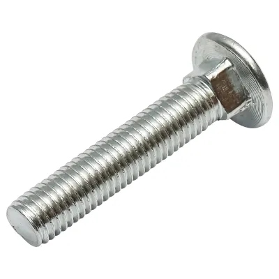 Set 50 buc surub zincat pentru plug DIN 603 M14x70mm - imagine 2