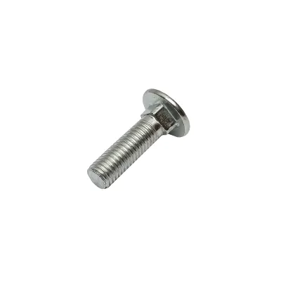 Set 50 buc surub zincat pentru plug DIN 603 M10x35mm - imagine 2