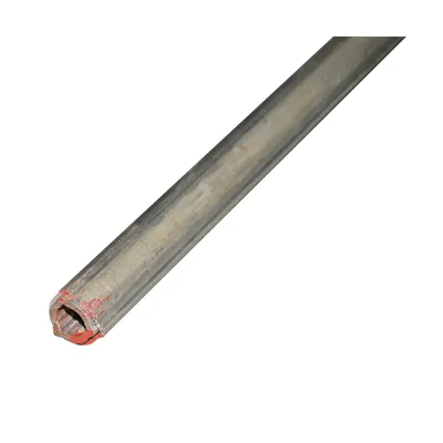 Set teava triunghiulara cardan seria T1 exterior 32,4 si interior 26,6 cruce 22x54 L=1.5m