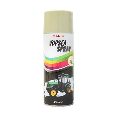 Spray vopsea auto crem tip Fiat profesionala cu uscare rapida 450ml MAGIC