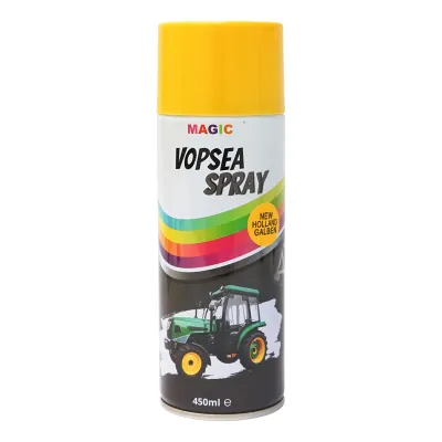 Spray vopsea auto New Holland galben pamantiu 1115m NH  450ml MAGIC