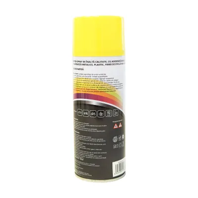 Spray vopsea auto galben tip Welger profesionala cu uscare rapida 450ml MAGIC - imagine 3