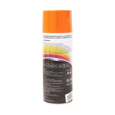 Spray vopsea auto Portocaliu 2107 Amazone orange ruginiu 450ml MAGIC - imagine 3