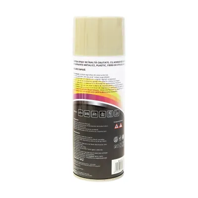 Spray vopsea auto BEJ GREY OLIVE tip Zetor profesionala cu uscare rapida 450ml MAGIC - imagine 3