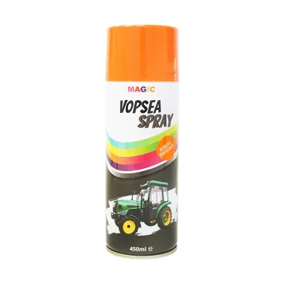 Spray vopsea auto Kubota portocaliu 2111 orange teracota 450ml MAGIC