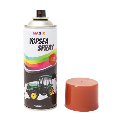 Spray vopsea auto Fiat brun 3120 rosu oxid 450ml MAGIC - imagine 2