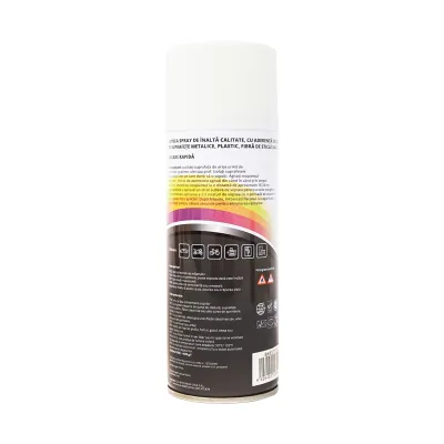 Spray vopsea auto gri ceata tip Ford profesionala cu uscare rapida 450ml MAGIC - imagine 3