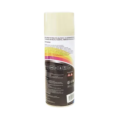 Spray vopsea auto alb tip Bobcat profesionala cu uscare rapida 450ml MAGIC - imagine 3