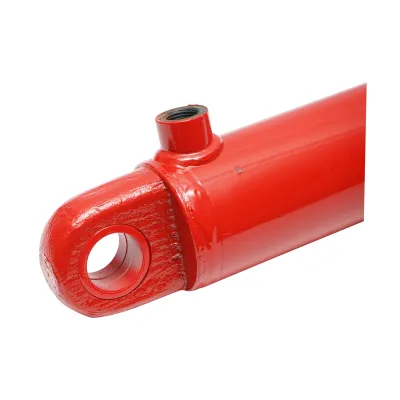 Cilindru hidraulic plug reversibil 73x63x35x660x400mm racord ulei fi18 Breckner Germany - imagine 4