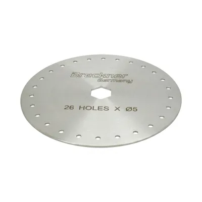 Disc semanatoare seminte mari cu 26 gauri Ø5mm pentru Maschio Gaspardo cod OEM G10123710R - imagine 2