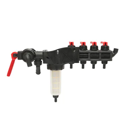 Distribuitor cu 4 cai si filtru (Heavy Filter) pentru erbicidator - imagine 3