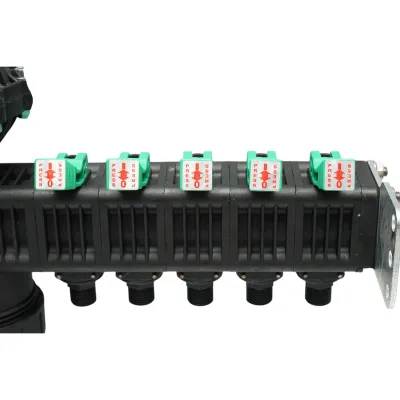 Distribuitor erbicidator cu 5 cai, filtru si manometru cu glicerina 25 bar - imagine 5