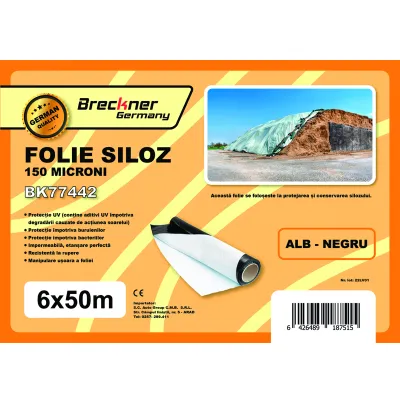 Folie siloz 6x50m 150 microni Breckner Germany - imagine 5