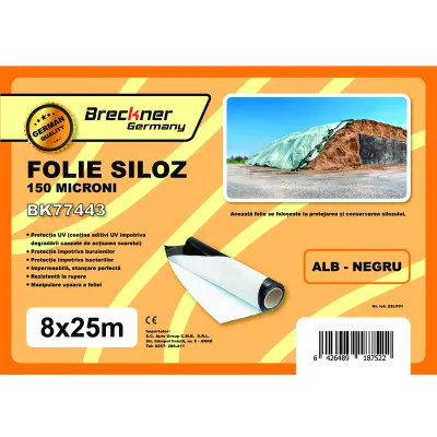 Folie siloz 8x25m 150 microni Breckner Germany - imagine 5