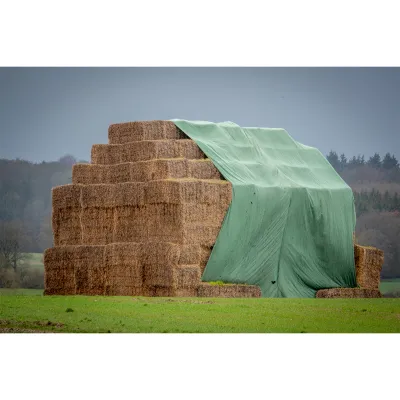 Prelata acoperire baloti fan si paie verde 12X25m, 140gr Breckner Germany - imagine 3