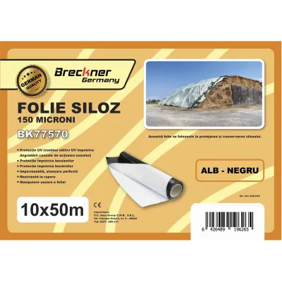 Folie siloz 10x50m 150 microni Breckner Germany - imagine 5