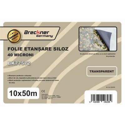 Folie siloz 10x50m 40 microni Breckner Germany - imagine 5