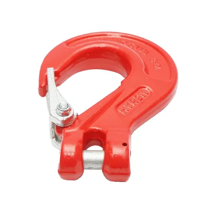 Carlig cu bolt si siguranta pentru lant zala fi 10mm, sarcina maxima suportata 3.15T - imagine 3