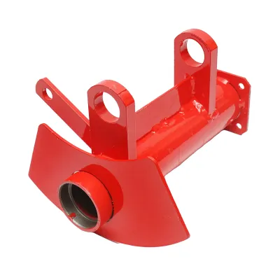 Carcasa ax priza putere cu gresor pentru cositoare 1.65-1.85 - Suport ax fulie mare COSITOARE - imagine 2