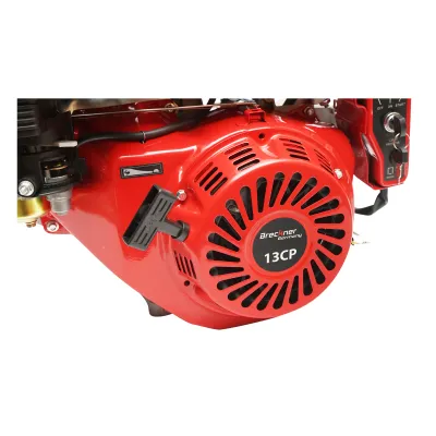 Motor pe benzina 13CP, 4 timpi, ax cu pana 25mm pornire cheie/sfoara, reductor priza Breckner Germany - imagine 6