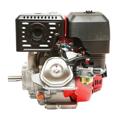 Motor pe benzina 13CP, 4 timpi, ax cu pana 25mm pornire cheie/sfoara, reductor priza Breckner Germany - imagine 5