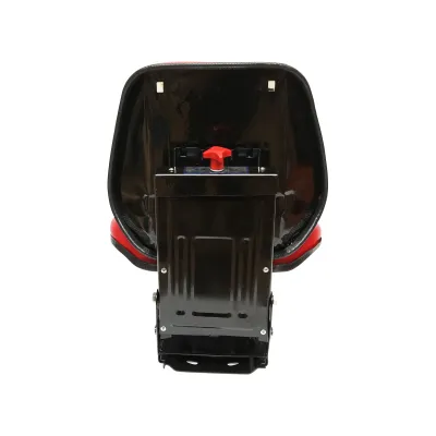 Scaun universal rosu cu reglaj triplu si amortizor pentru tractor U-445 - imagine 3