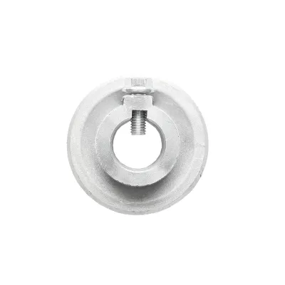 Fulie cu 2 caneluri pentru ax de 25mm - imagine 2