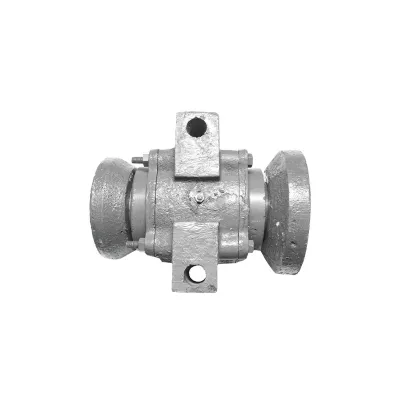 Lagar disc asamblat cu rulmenti 32015 si semimosoare - patrat de 40mm - distanta gauri 165mm - imagine 4