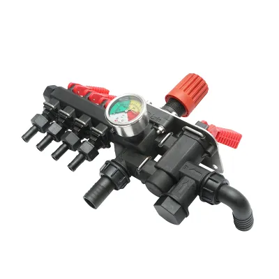 Erbicidator distribuitor 4 cai cu manometru - imagine 3